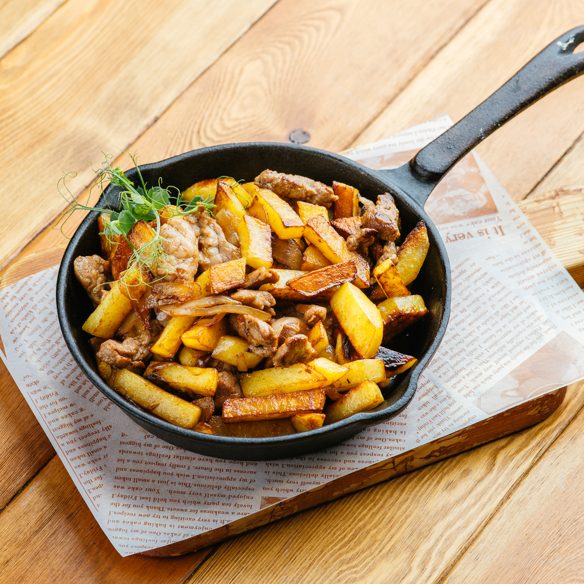 Жарёха по-домашнему говядина