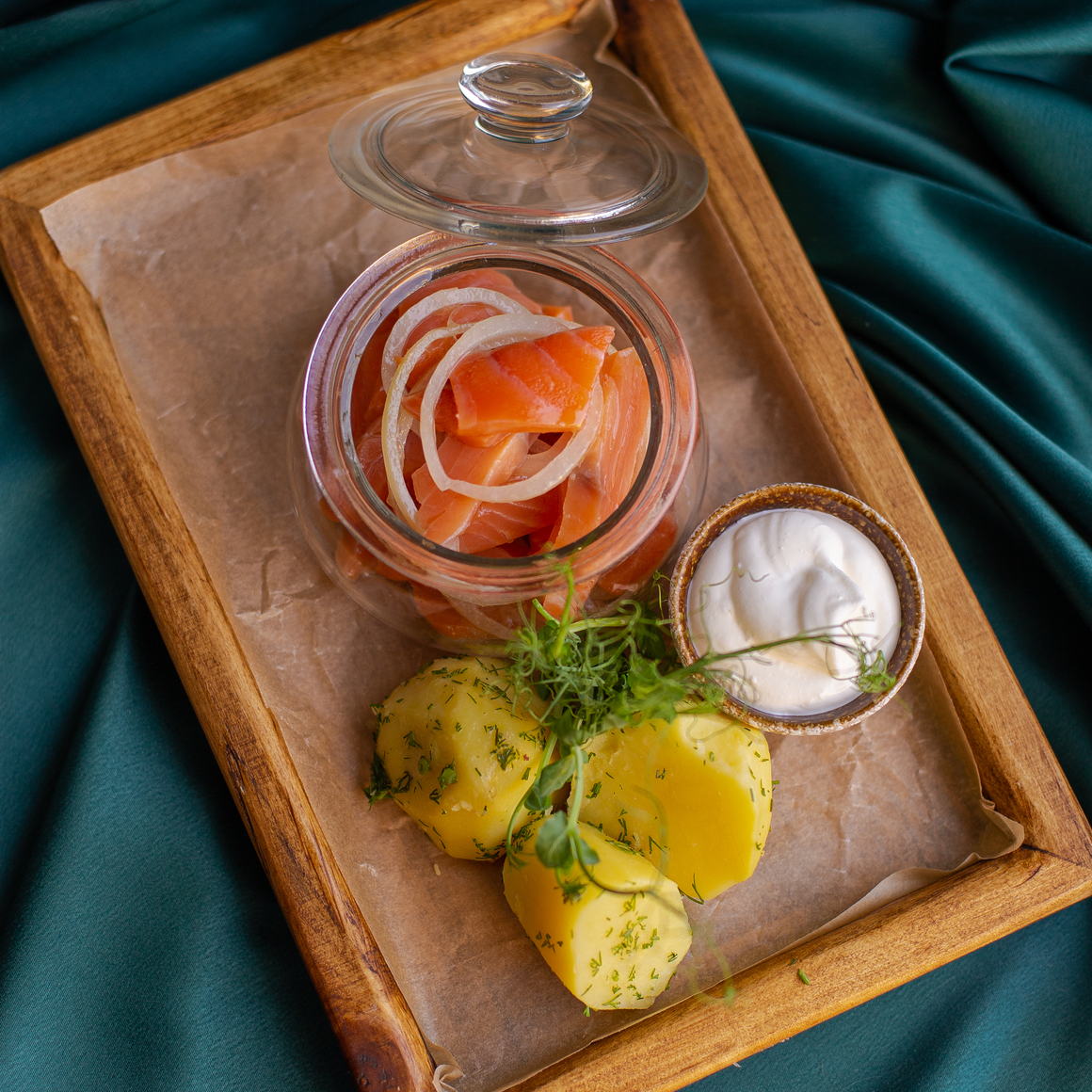 Лососевая бочка