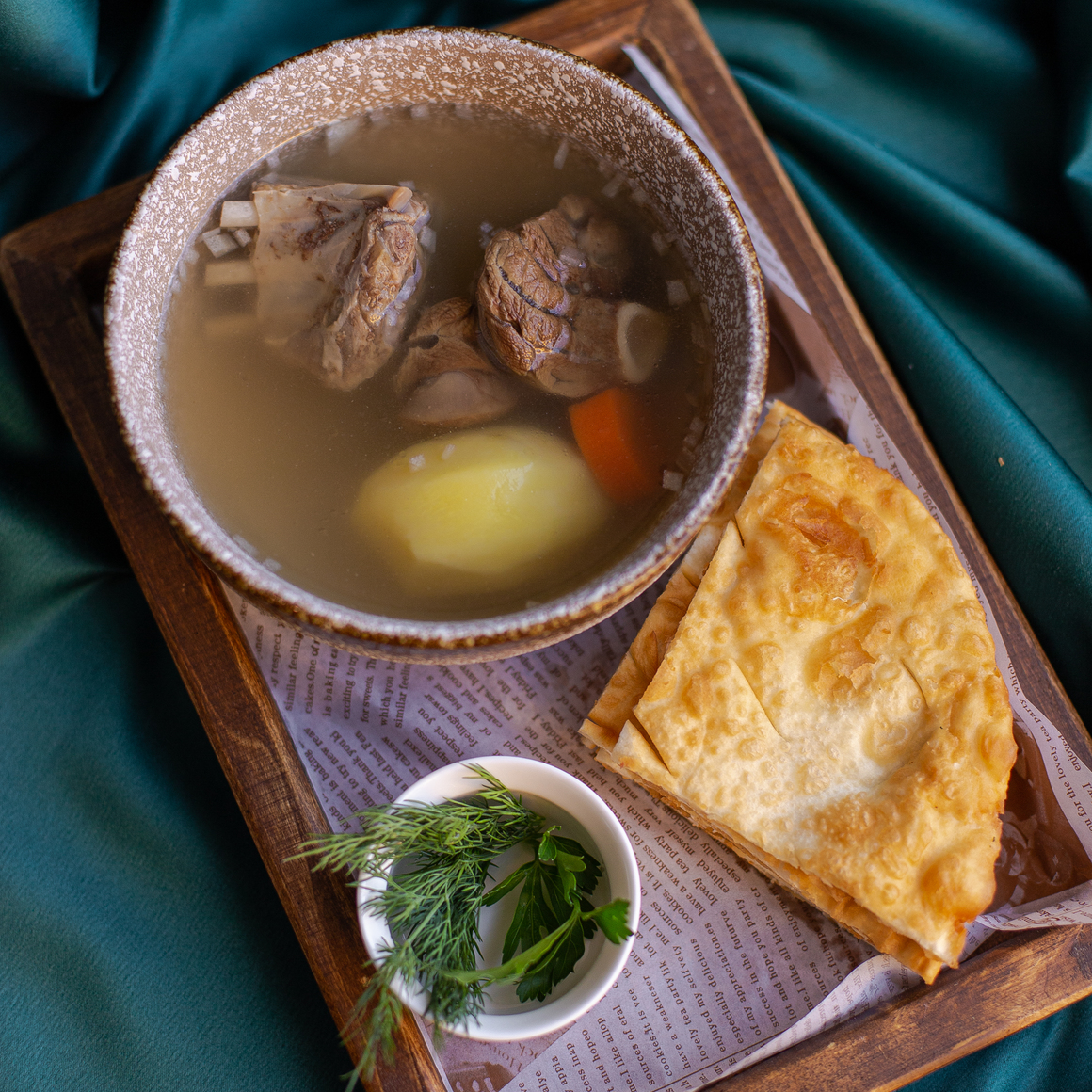 Бухлер с бараниной