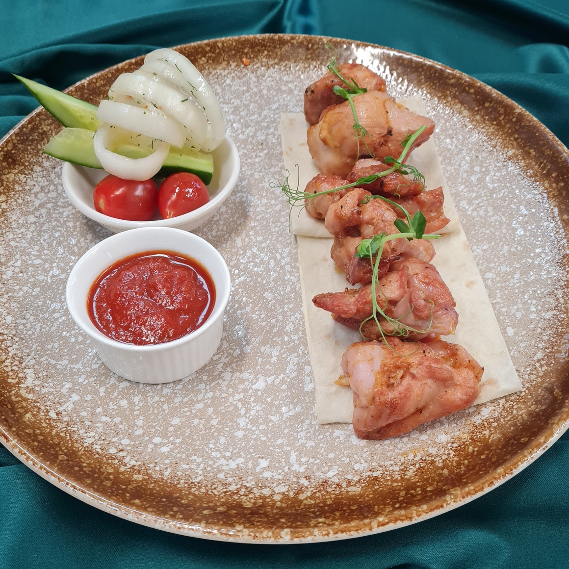 Шашлык из курицы