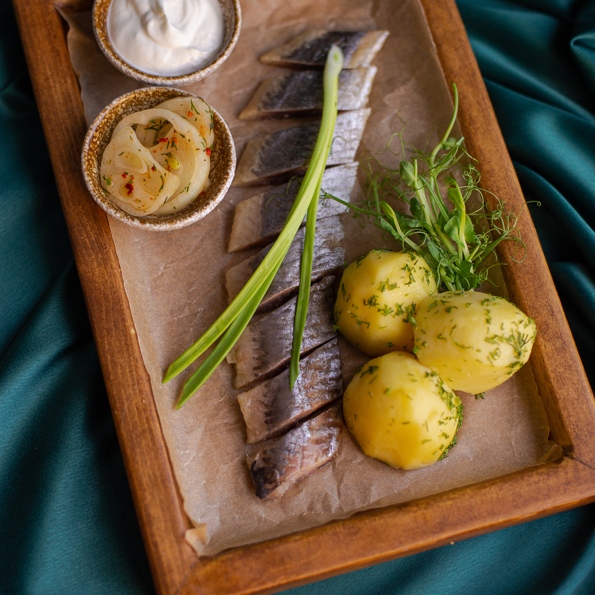 Селедочка под водочку